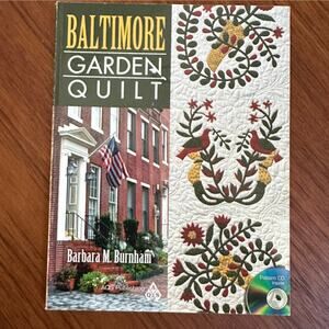 Baltimore Garden Quilt Pattern Book & CD